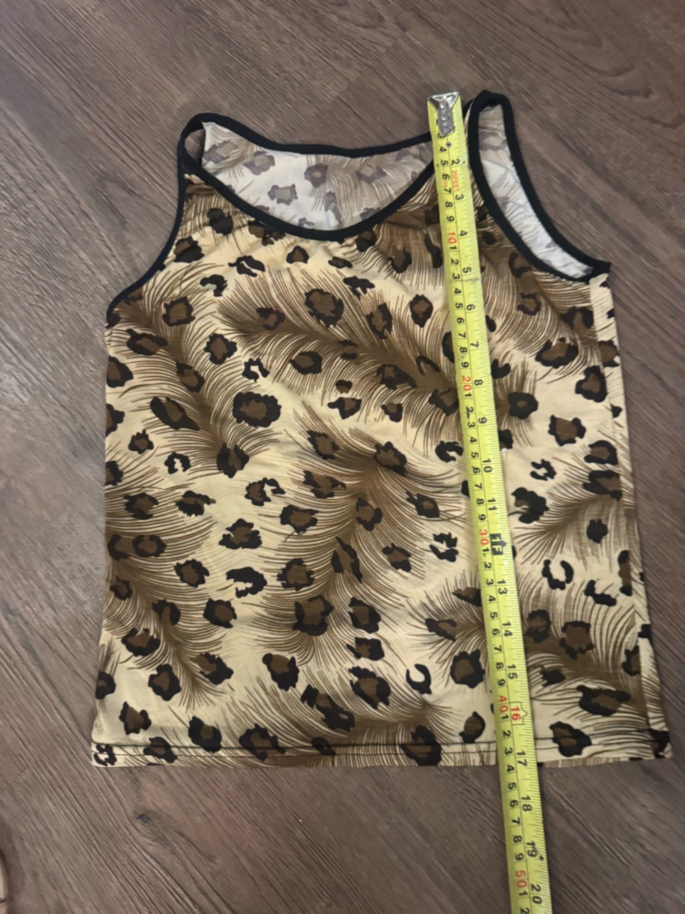 Leopard Print Tank Top - Picture 2 of 4
